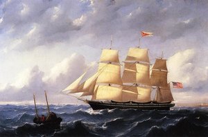 Whaleship 'twilight' Of New Bedford — William Bradford