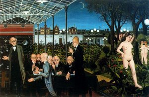 Astronomers — Paul Delvaux