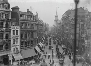 Cheapside, City Of London — Christina Livingston Broom, Post-impressionism