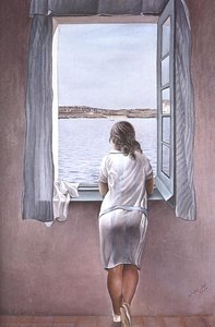 Figure At A Window — Salvador Dalí