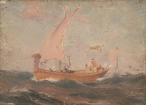 A Mediaeval Sailing Barge — John Fraser