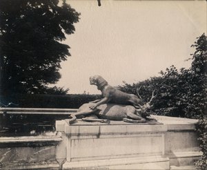 Fontaine Du Point Du Jour, Versailles — Eugène Atget
