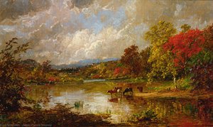 An October Day — Jasper Francis Cropsey