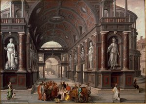 The Sacrifice At Lystra — Gillis Mostaert