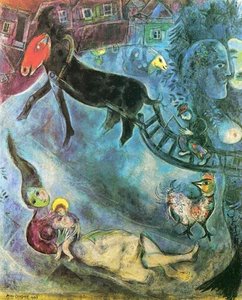 Madonna With The Sleigh — Marc Chagall