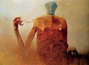 Untitled (160) — Zdzisław Beksiński, Surrealism