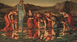 The Mirror Of Venus — Edward Coley Burne-jones