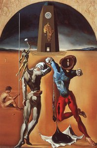 The Poetry Of America (unfinished), 1943 — Salvador Dalí, Surrealism