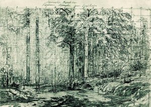 Mast Tree Grove — Ivan Ivanovich Shishkin