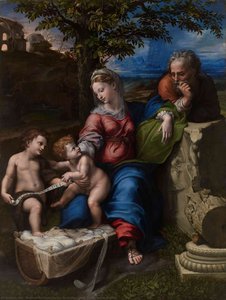 Holy Family Below The Oak — Raphael, Renaissance