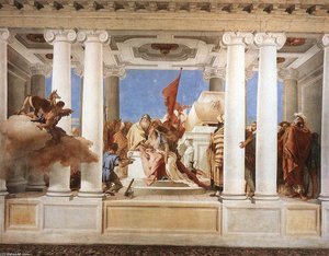 The Sacrifice Of Iphigenia — Giambattista Tiepolo, Rococo