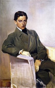 Joaquin Sorolla Garcia, Seated — Joaquín Sorolla Y Bastida