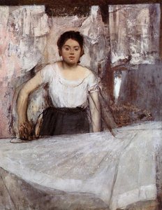 Woman Ironing — Edgar Degas