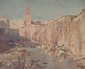 L'oued Sefrou (maroc) — Joseph-félix Bouchor