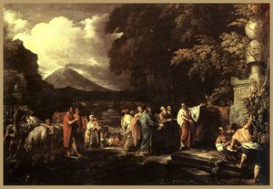 Cicero Discovering The Tomb Of Archimedes — Benjamin West