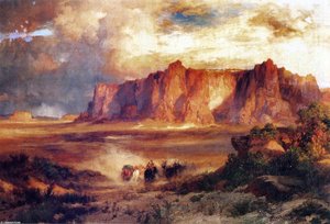 Acoma — Thomas Moran, Hudson River School