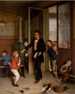 Les Petits Fumeurs Pris Sur Le Fait — Andre Henri Dargelas