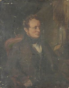 Portrait Of A Seated Man — George Sheffield Senior