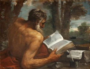 Saint Jerome — Da Pier Francesco Mola