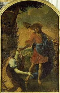 Noli Me Tangere Ou Jésus Apparaissant À La Madeleine — Antoine Rivalz