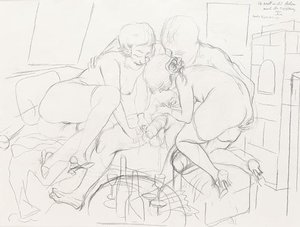 He Does Not Stand — George Grosz