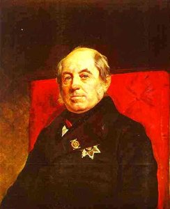 Portrait Of S. G. Likhonin — Karl Pavlovich Brulloff