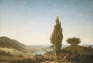 The Summer — Caspar David Friedrich, Romantic Landscape