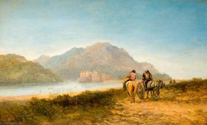 Conway Castle, Caernarvonshire — David Cox The Elder