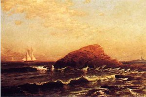 The Lion Rock, Newport — Alfred Thompson Bricher