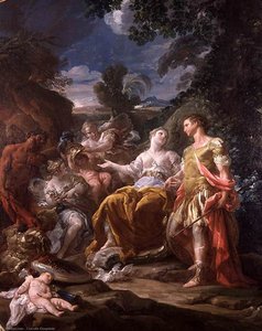 Venus Presenting Arms To Aeneas — Corrado Giaquinto, Rococo