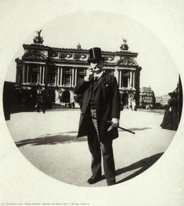 Nadar At Place De L'opéra — Félix Nadar