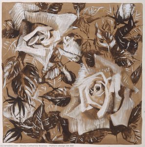 Pattern Design Sb 360 — Sheila Catherine Bownas, Botanical Illustration