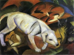 A Dog — Franz Marc, German Expressionism