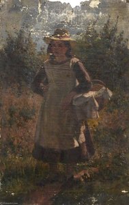 Girl In A Garden — Thomas Stuart Smith