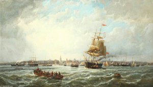 View Of Liverpool — John Wilson Carmichael