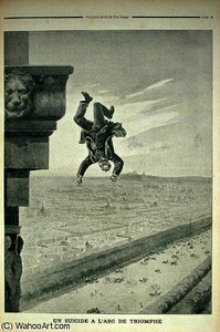A Suicide At The Arc De Triomphe — Henri Meyer