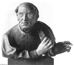 Leaning Bust Of A Man
