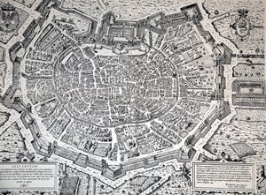 Milan Topography on (1573)