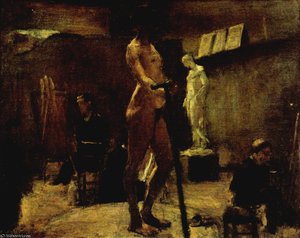 L'atelier De Gustave Moreau Huile Sur Toile Collection Particulière — Henri Matisse, Fauvism