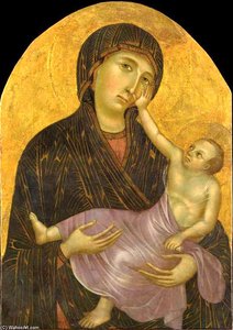 Madonna With Child — Cimabue, Early Renaissance