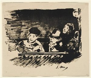 Al Paraíso — Édouard Manet