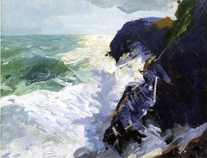 Sun And Spray — George Wesley Bellows
