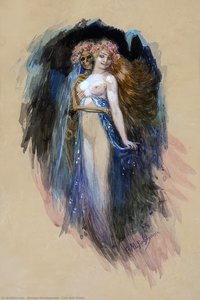 Lust And Death — Georges Antoine Rochegrosse