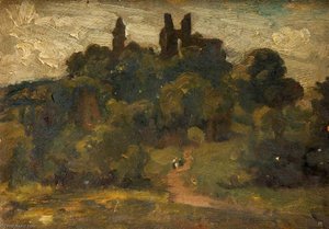 Wigmore Castle — Joseph Alfonso Toft