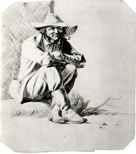 Study Of A Figure 34 — George Caleb Bingham