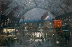 A Railway Terminus — Henry Marvell Carr