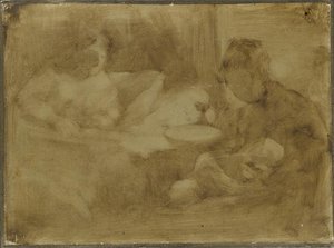 Jeune Accouchée — Eugène Anatole Carrière
