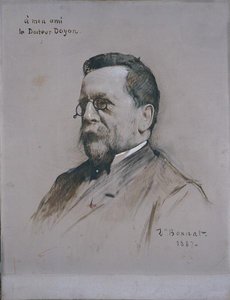 Portrait Du Docteur Adrien Doyon — Léon Joseph Florentin Bonnat