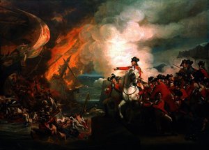Defeat Of The Floating Batteries At Gibraltar — John Singleton Copley
