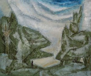 The Trees — Lyonel Feininger